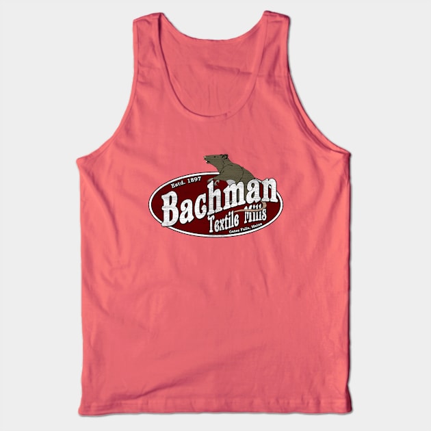 Bachman Mills Tank Top by AngryMongoAff